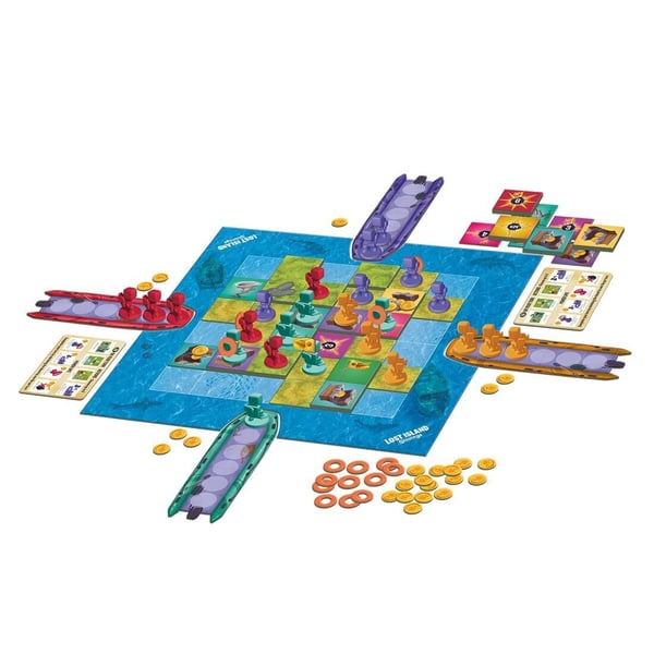 Lost Island Stratego Brädspel