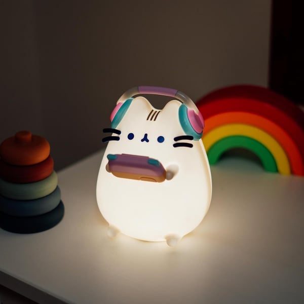 Pusheen Gamer dekorationslampa