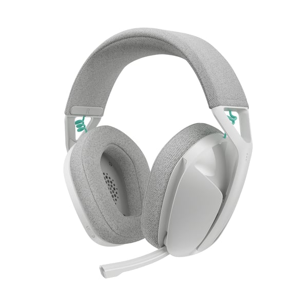 Logitech G321 trådlösa gaming-hörlurar, vit