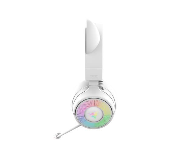 Razer Kraken Kitty V3 Pro spelhörlurar, vit