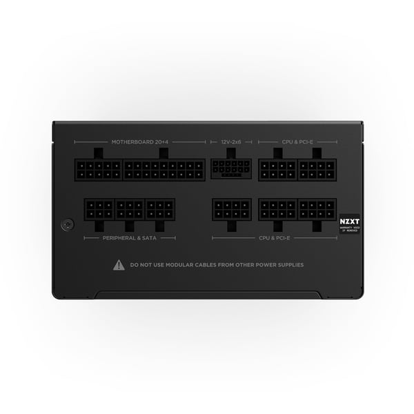 NZXT C1000 Gold Core 80+ Gold Helt Modulär Strömförsörjning