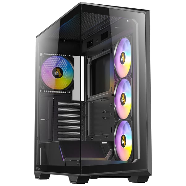 Antec C3 ARGB ATX-chassi med fönster, svart