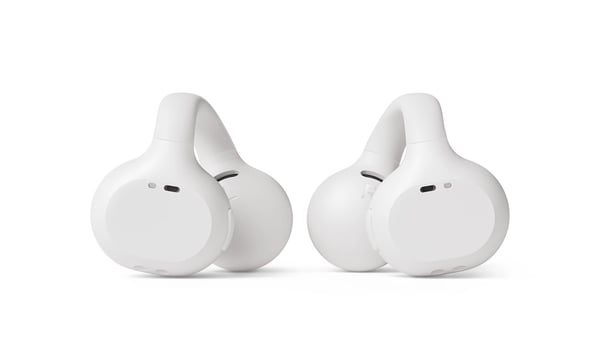 Philips TAQ2000 trådlösa open-ear hörlurar, vit