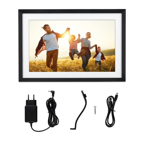 Rollei Smart Frame WiFi 107 digital fotoram, svart