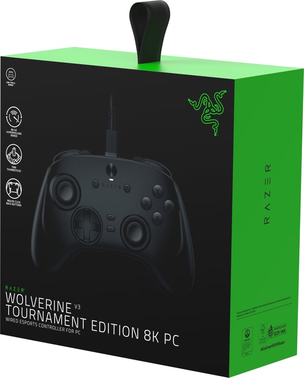 Razer Wolverine V3 Pro 8K Turnering utgåvan spelkontroll, PC