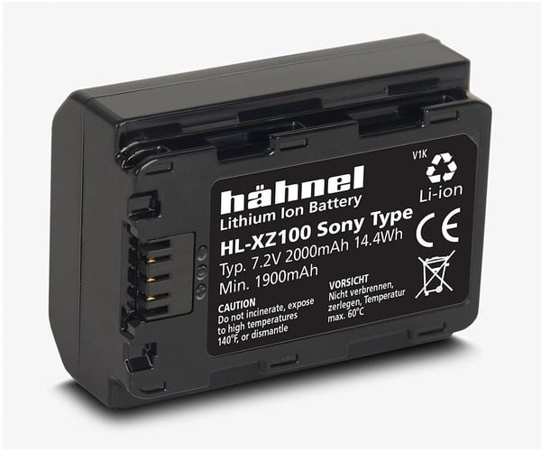 Hähnel HL-XZ100 -litiumbatteri