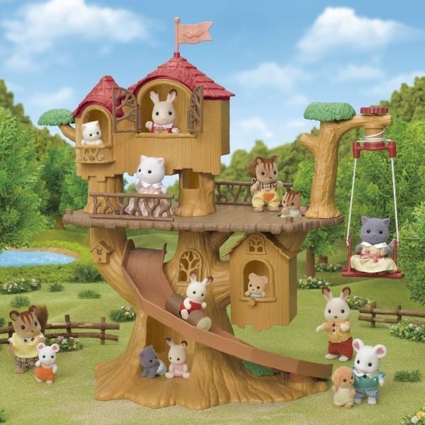 Sylvanian Families - Oplevelsestræhavehus