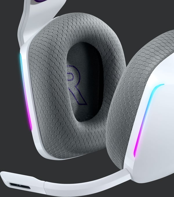 Logitech G733 Lightspeed trådløse gaming headset, hvid