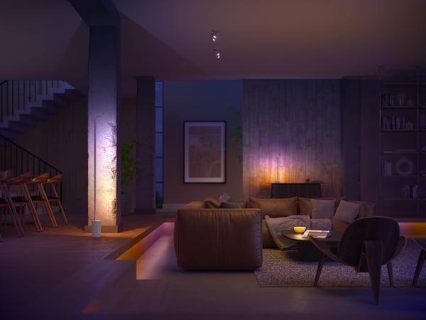 Philips Hue Gradient LightStrip Ext - forlængelsesstykke til lysslange, 1m