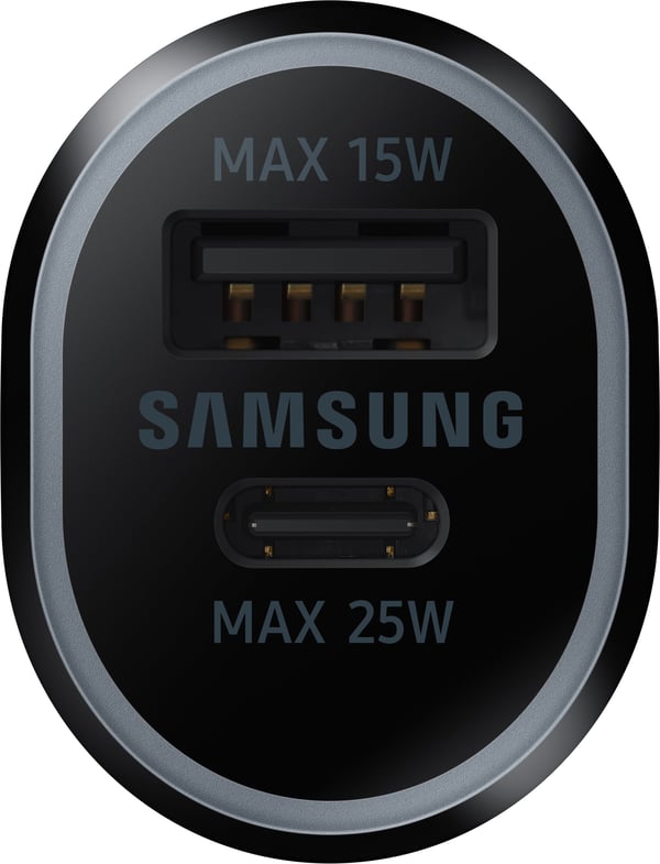 Samsung Biloplader Duo 40 W biloplader, sort
