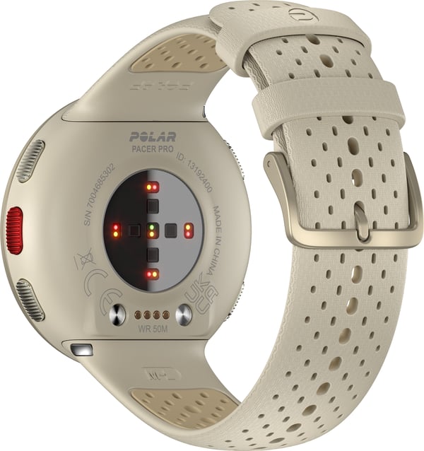 Polar Pacer Pro -GPS-løbeur, Champagne / Gold