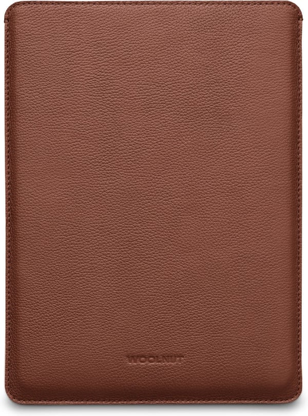 Woolnut lædertaske - beskyttelsesetui til 13" MacBook Pro & Air, cognac
