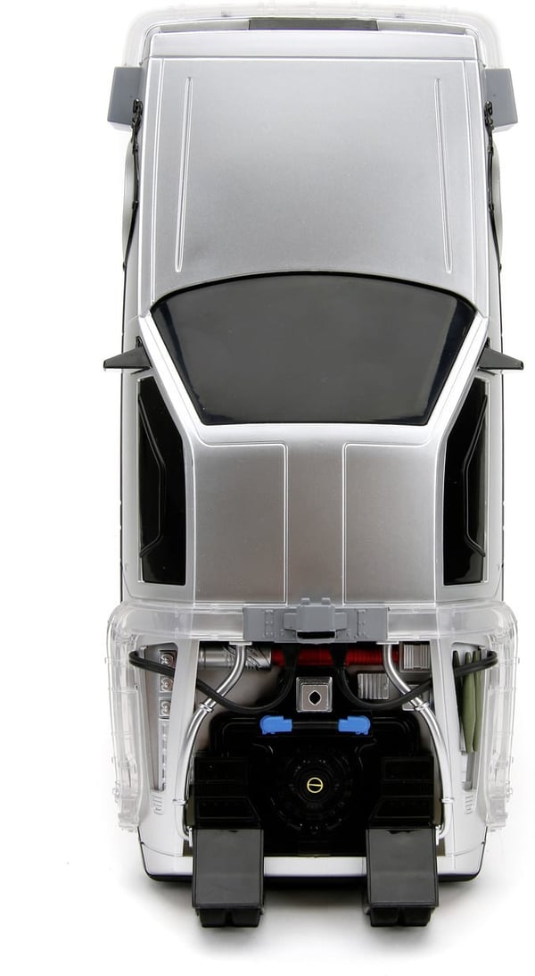 Jada Back to the Future RC Time Machine -radio-kontrolleret bil, 1:16
