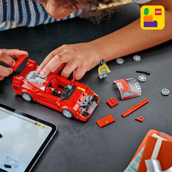 LEGO Speed Champions Ferrari F40 superbil Fordonsleksak 76934