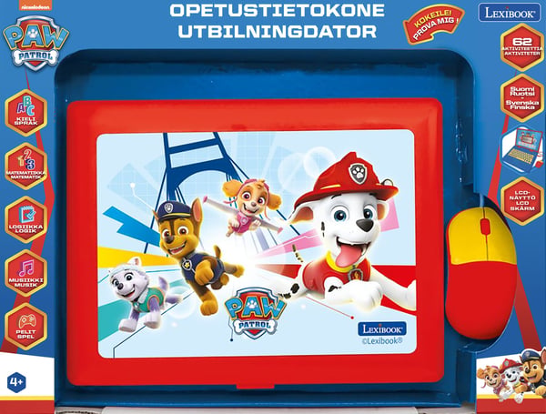 Paw Patrol Laptop - Lärorik bärbar dator