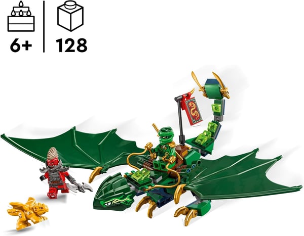 LEGO Ninjago 71829 – Lloyds skovgrønne drage