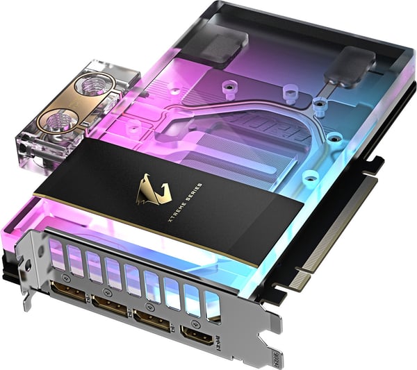 Gigabyte AORUS GeForce RTX 5080 XTREME WATERFORCE WB 16 GB grafikkort