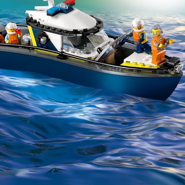 LEGO City 60456 Polisens snabba båtjakt