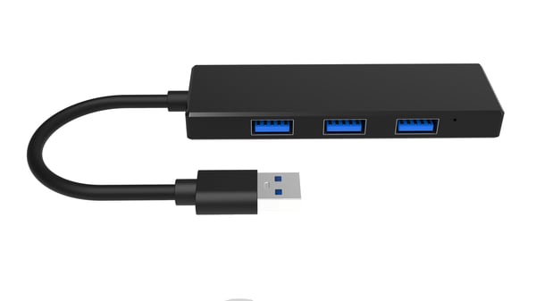 Fuj:tech USB-A-hubb, 4 portar