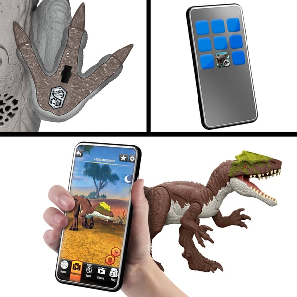 Jurassic World Rebirth Skurk-dinosaurie med ljud