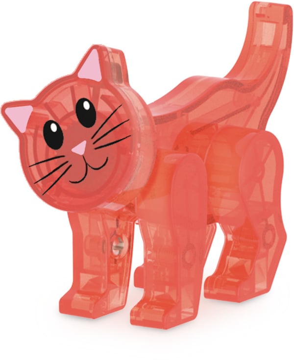 MAGNA-TILES® Kattklätterträd magnetiskt byggset, 13 delar