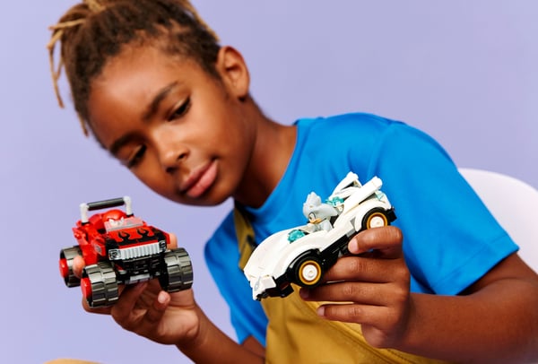 LEGO Sonic 77118 Silverns bil mot Knuckles monsterbil