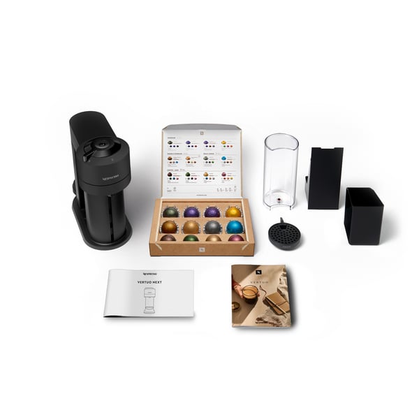 Nespresso Vertuo Next av Sage kapselmaskin, matt svart