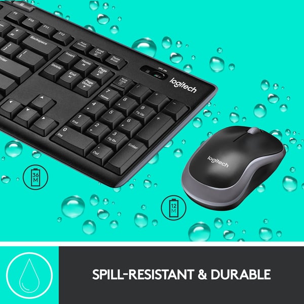 Logitech MK270 -tangentbord och mus