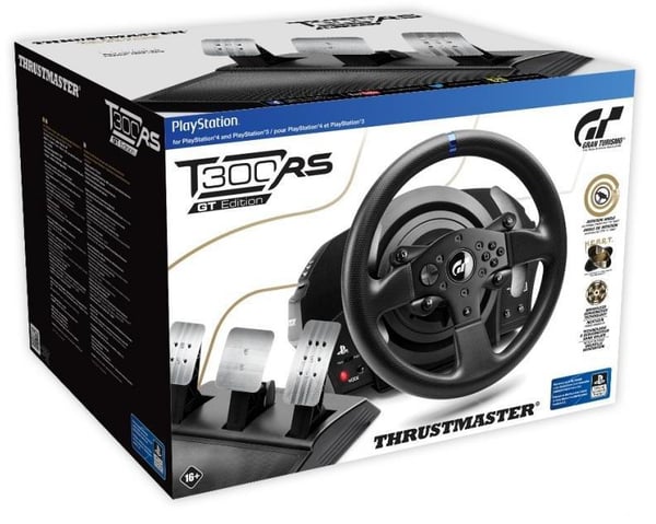 Thrustmaster T300RS - GT Edition rat- og pedalkit, PC / PS3 / PS4