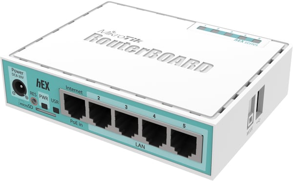 MikroTik RouterBOARD hEX -router