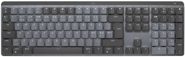 Logitech MX Keys Mekanisk Trådløs Tastatur, Lineære Kontakter