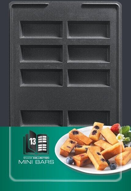 Tefal Snack Collection - pandeplader: 13 Mini kager/stænger