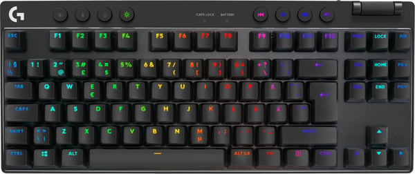 Logitech G Pro X TKL LIGHTSPEED-spel tangentbord
