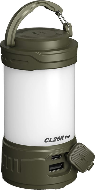 Fenix CL26R PRO -campinglygte, grøn-