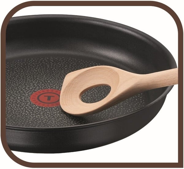 Tefal Ingenio Wood -risottoske 32,5 cm, træ/silikone