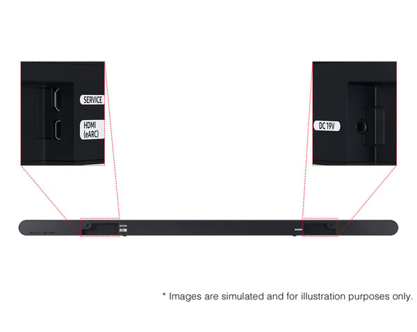Samsung HW-S700D 3.1 Dolby Atmos Soundbar-ljudsystem