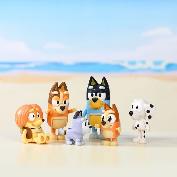 Bluey Figurer Multipack - figursats, 8 figurer