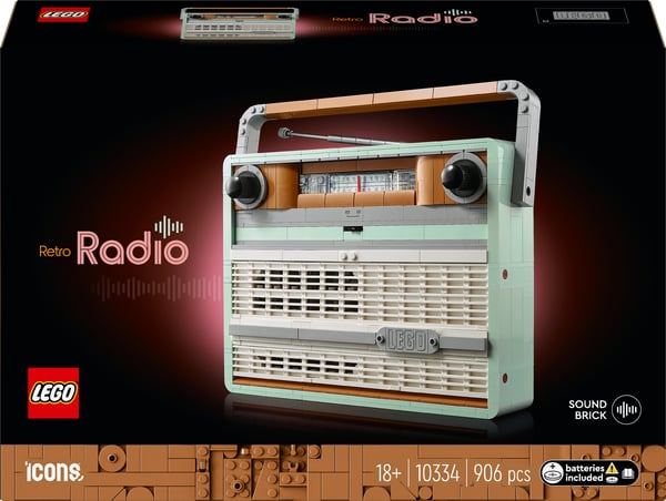 LEGO Ikoner 10334 – Retroradio
