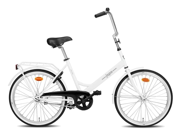 Helkama Jopo cykel, 24", 1-växlad, vit