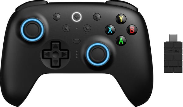 8BitDo Ultimate 2 Wireless 2.4G spelkontroll, PC, svart