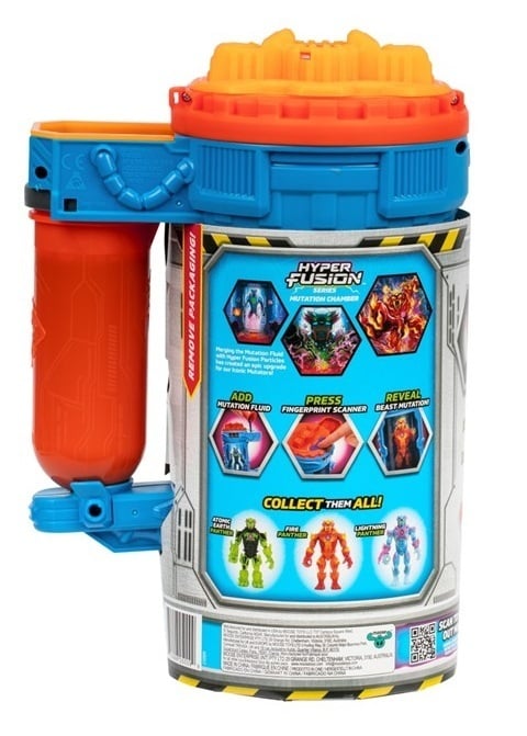 MrBeast Lab Mutator actionfigur, Eldpanter
