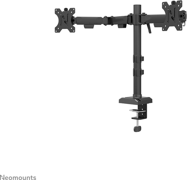Neomounts DS60-600BL2 NERO bildskärmsarm för två 10-32" skärmar, svart
