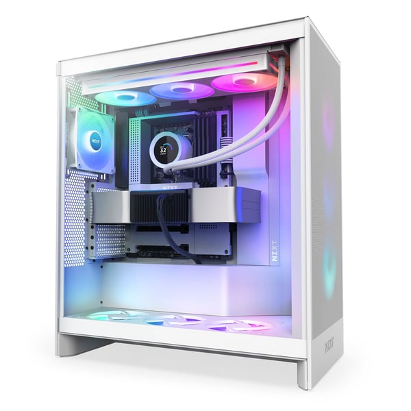 NZXT Kraken Plus 360 RGB vätskekylningssystem, vitt