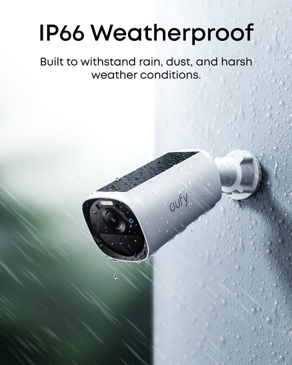 Anker eufyCam E40 övervakningskamerasystem, 2 kameror + HomeBase 2 hub