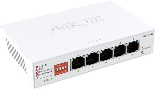 ASUS QG-U1050 5-portars switch