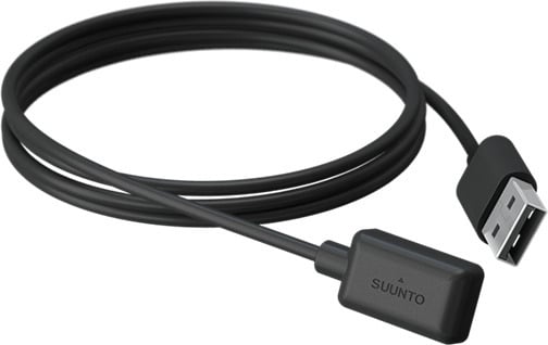 Suunto magnetisk laddningskabel, svart