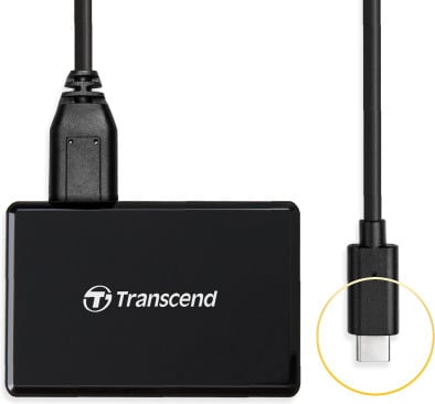 Transcend RDC8 USB 3.1 hukommelseskortlæser