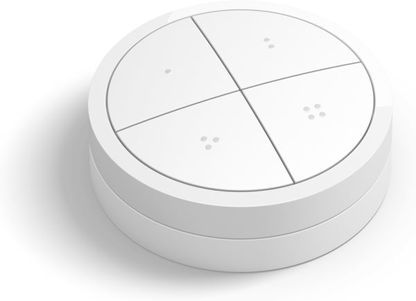 Philips Hue Tap dial switch -tryckknapp, vit