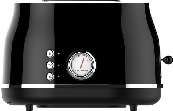 Witt Premium Retro WPRT -brödrost, svart