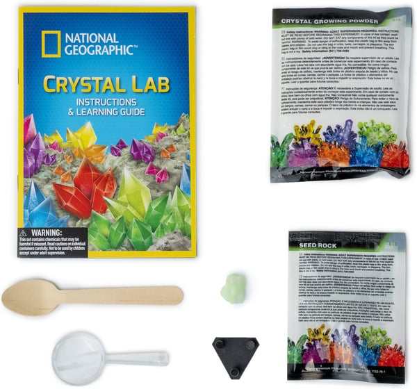 National Geographic Glow in Dark Crystal Growing -lekset